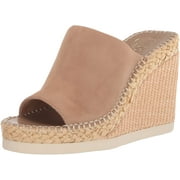 Vince Camuto Womens Brissia Raffia Wedge Sandal 11 Tortilla